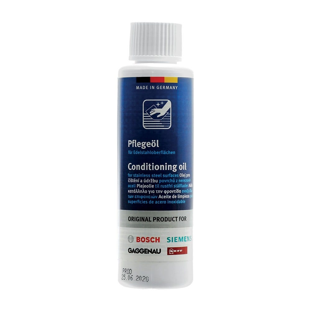 Gaggenau Olio per la cura dell'acciaio inossidabile RVS 00311945 (100ml)