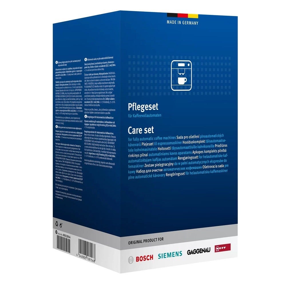 Set di manutenzione per macchina da caffè Gaggenau 00312014 / 00312015