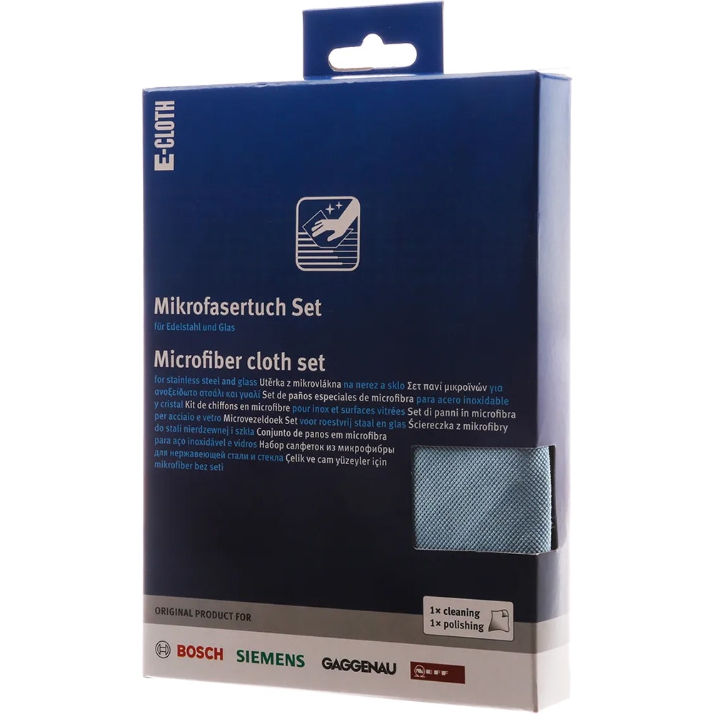 Set universale di panni in microfibra da 2 pezzi