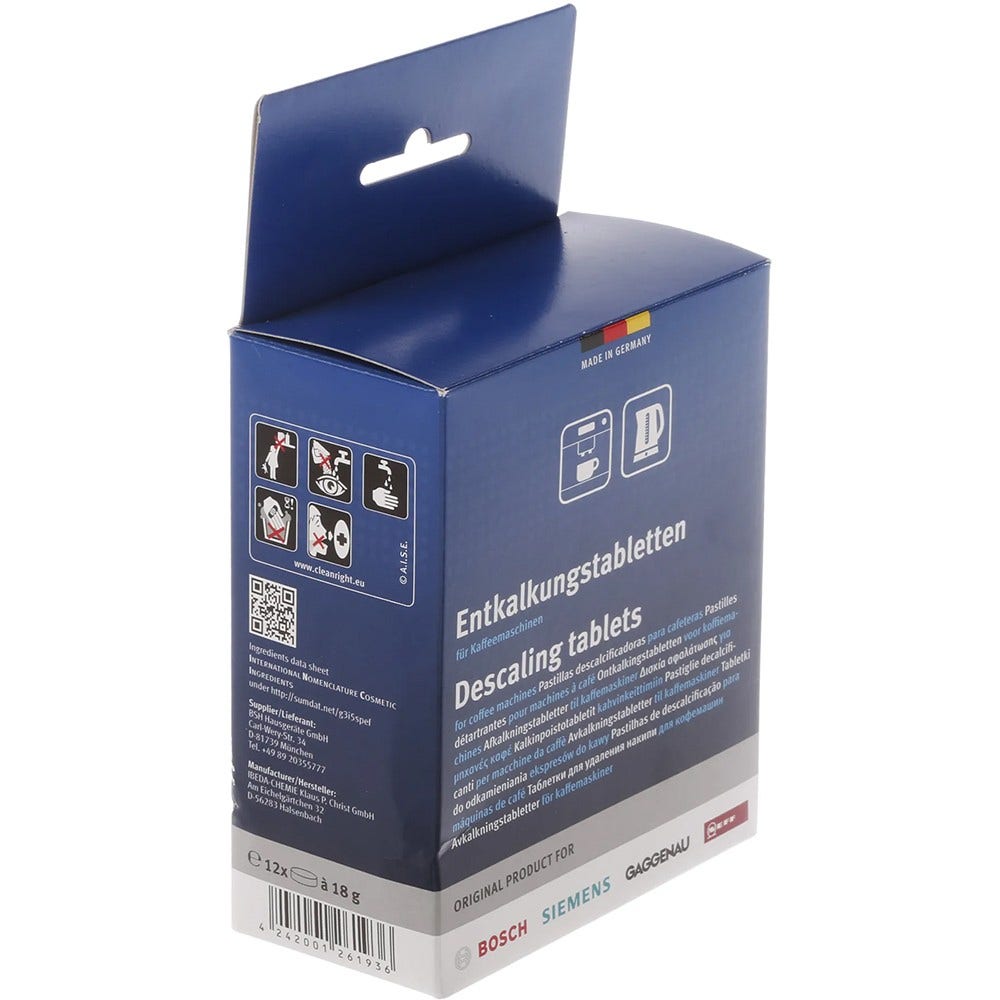 Siemens Pastiglie decalcificanti (12x18g) 00312454