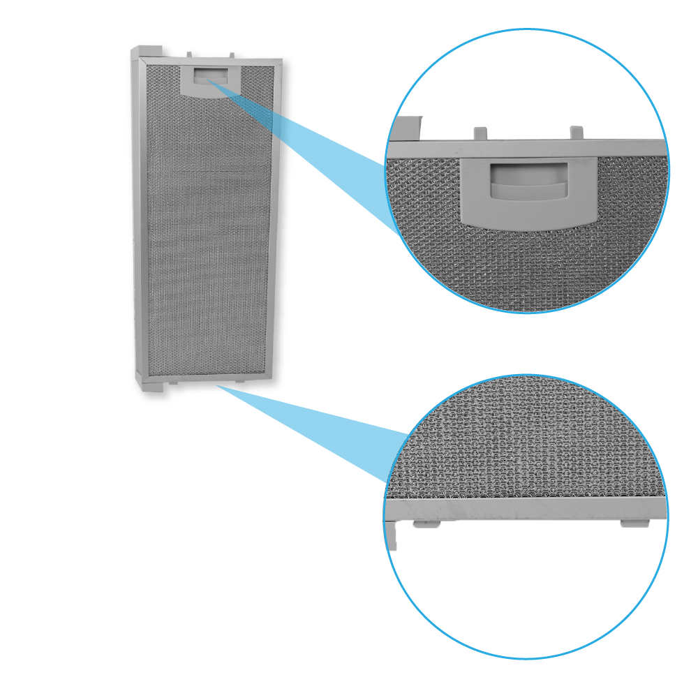 Pitsos Filtro metallico 420x175mm 352812 / 00352812 (davanti)