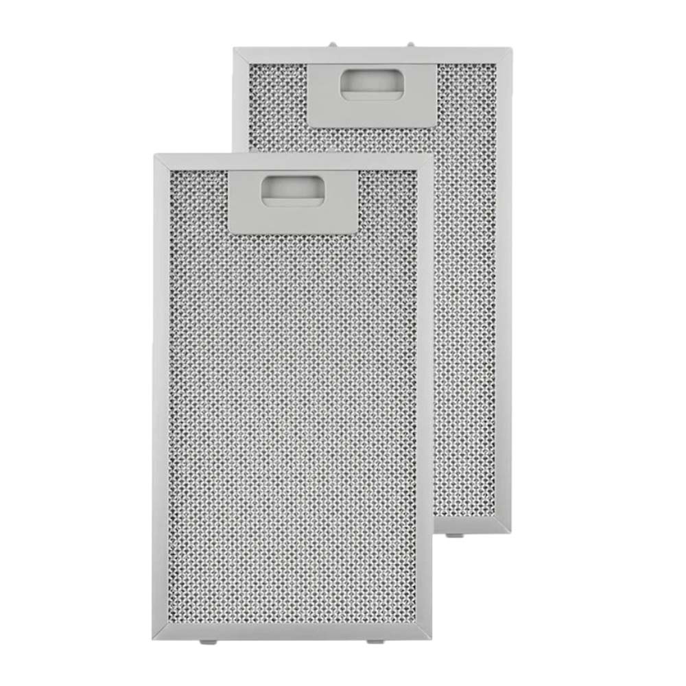 Filtro metallico (2 pz) 185x319mm compatibile con Klarstein 10032228