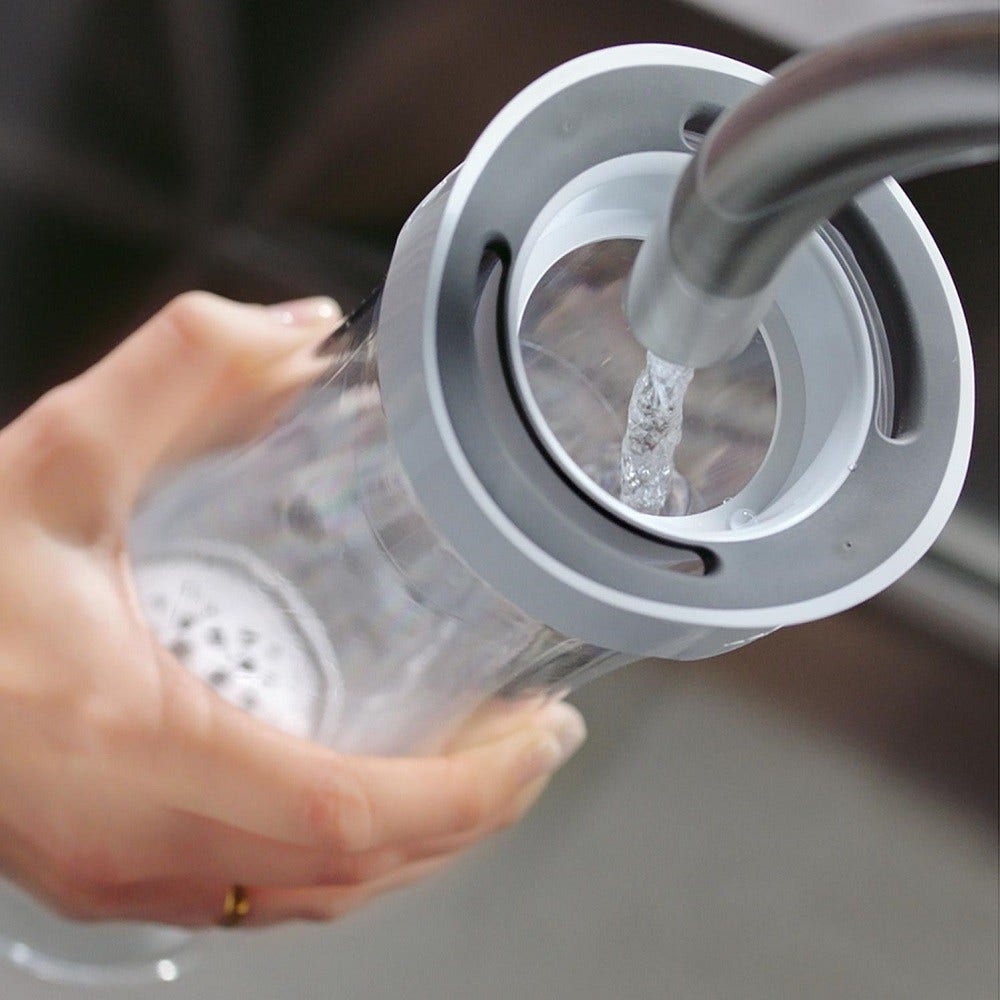 BRITA Caraffa filtrante Fill&Serve Mind + 1 Filtro MicroDisc (Filtra PFAS)
