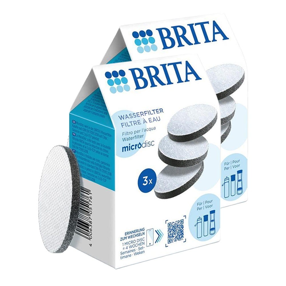 BRITA MicroDisc Set di filtri per acqua 1039630 (2x3st.) filtra PFAS