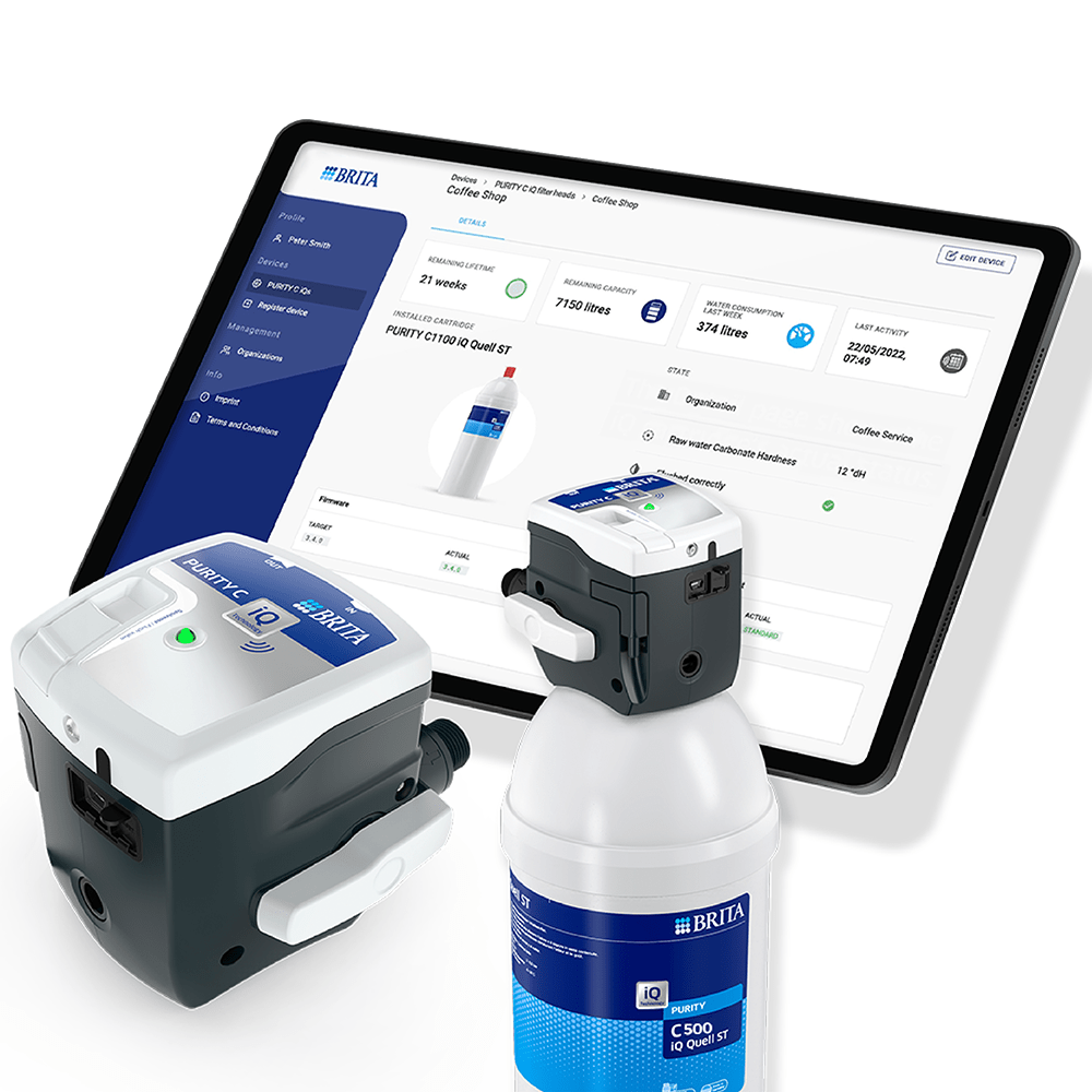 Filtro di ricambio BRITA PURITY C500 iQ Quell ST compatibile con testa del filtro iQ