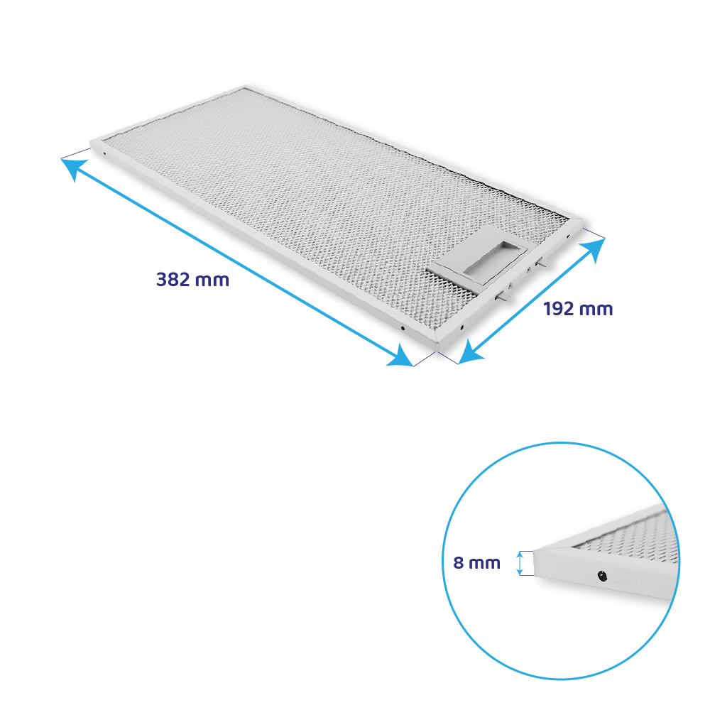 Balay Filtro metallico antigrasso 382x192mm 11022472