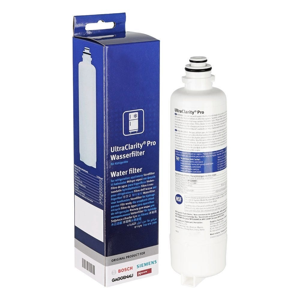 Filtro acqua frigorifero originale Gaggenau UltraClarityPro 11032518 / RA450012