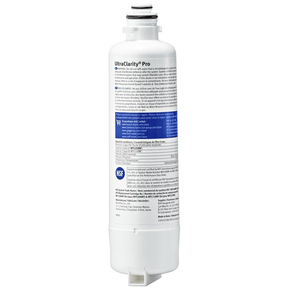 Gaggenau Filtro acqua frigorifero UltraClarityPro 11032518 / RA450012