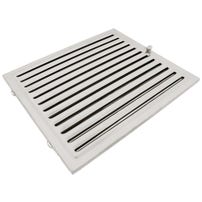 Filtro a labirinto in acciaio inox Franke 297×253 mm 112‑0043‑334 – anti‑grasso a lamelle per cappa aspirante professionale