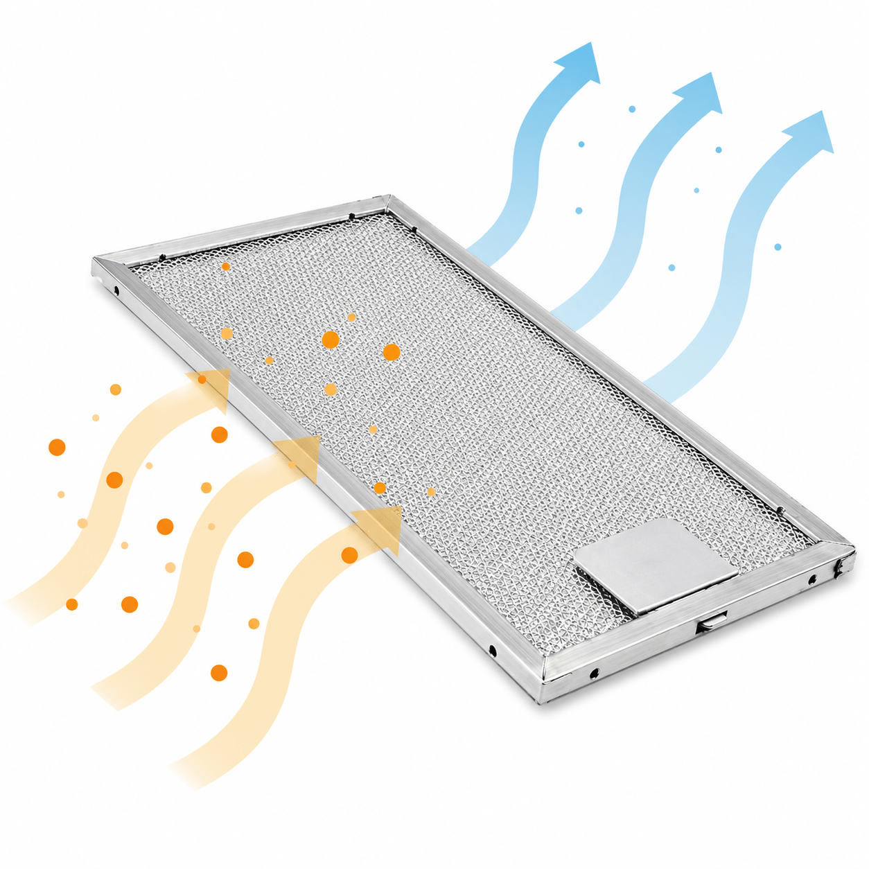 Bosch Filtro metallico antigrasso 255x125mm 00746790