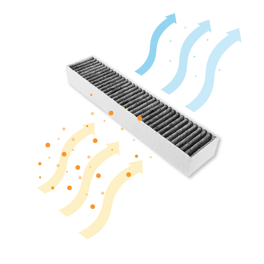 Franke Filtro a carboni attivi per MARIS TOGETHER ELLIPSE / SMART TOGETHER ELLIPSE