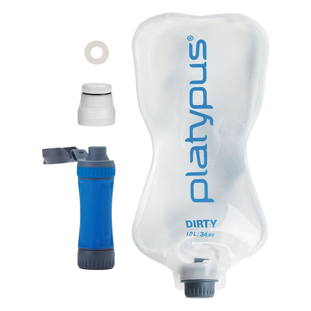 Platypus Sistema di filtraggio dell'acqua QuickDraw + Serbatoio (1L) 13903