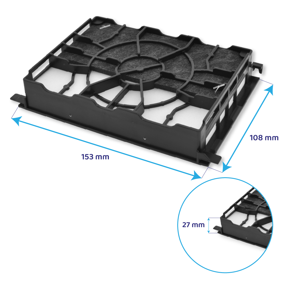 Bosch Filtro protezione motore per aspirapolvere 17002210