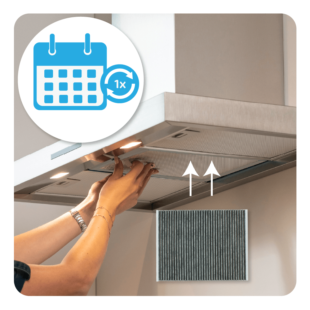 Gaggenau Filtro a carboni attivi CleanAir Plus (3 pz.) per AC230101 / AC270101