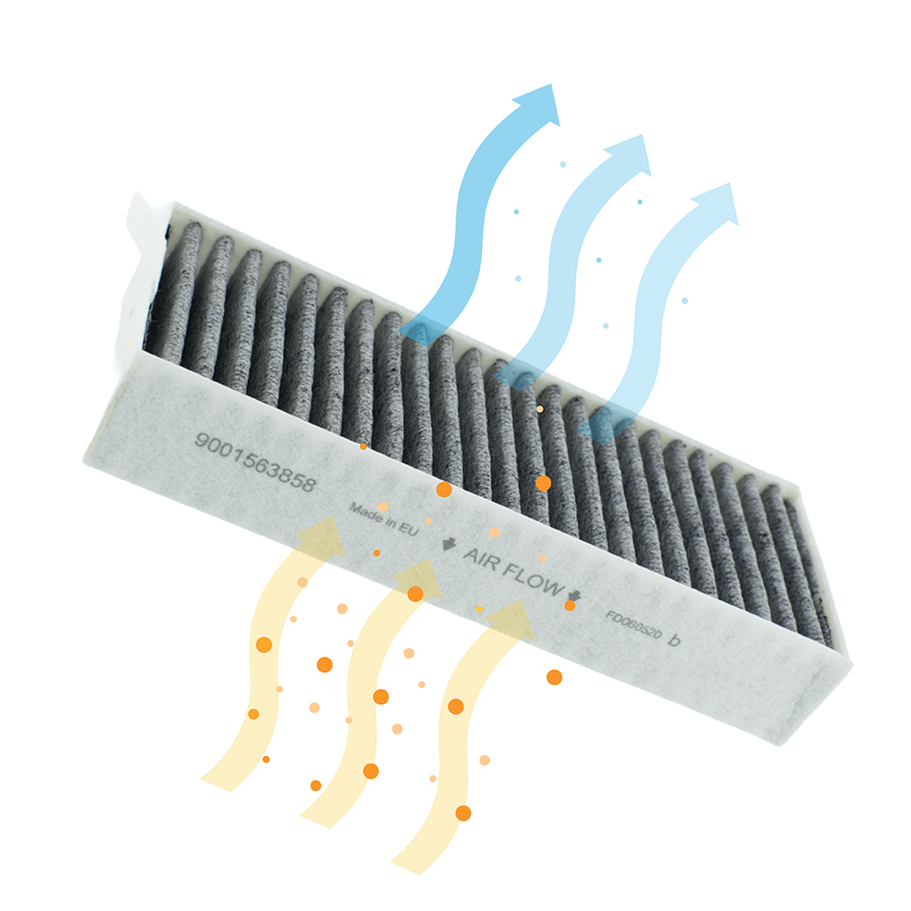 Gaggenau Filtro a carboni attivi CleanAir Plus (4 pz.) Serie Vario 400 / Serie 200