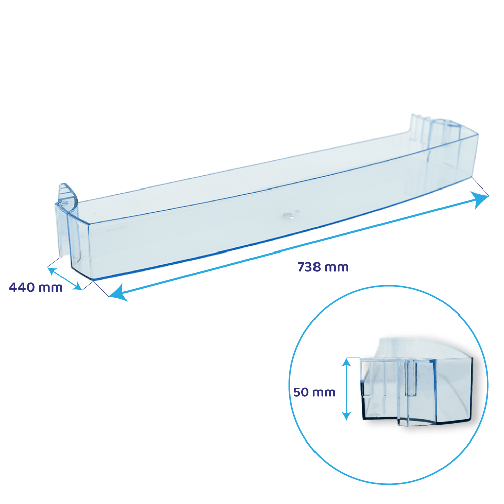 Küppersbusch Balconcino Portabottiglie 738x440mm 2246113100