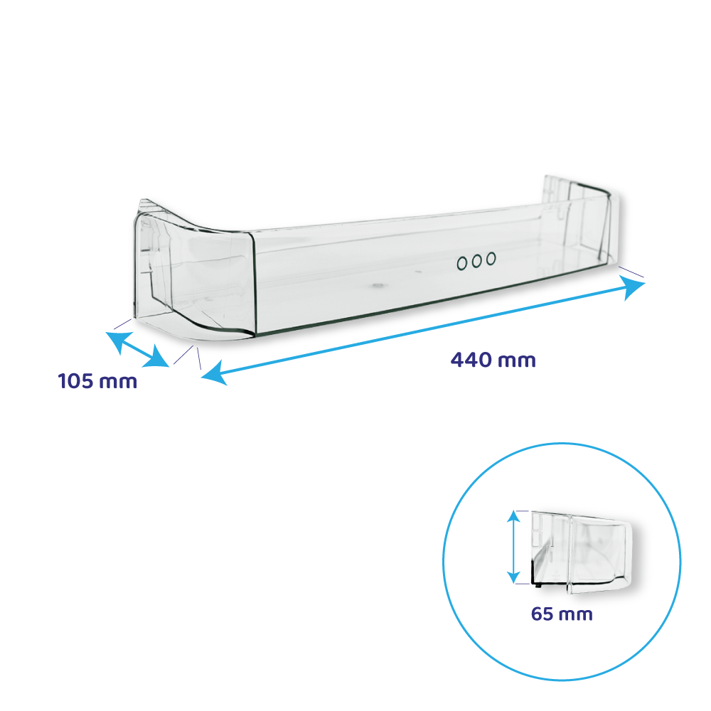 AEG Balconcino portabottiglie 440x105mm