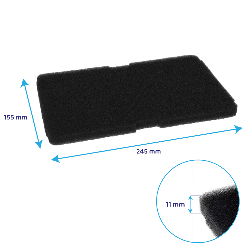Set da 3 Filtri condensatore asciugatrice Beko 2964840100 