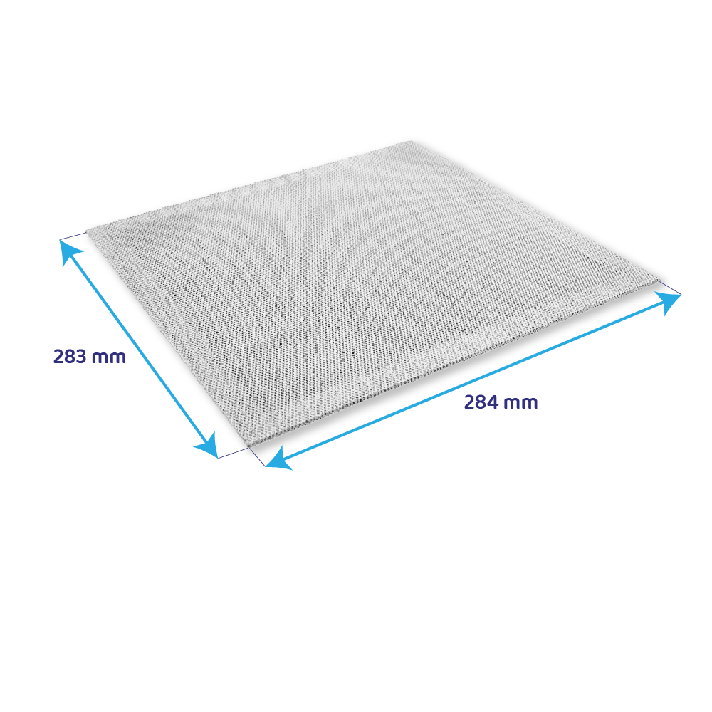 Siemens Filtro metallico antigrasso (2 pz.) 284x283x4mm 00298619 / LZ62010