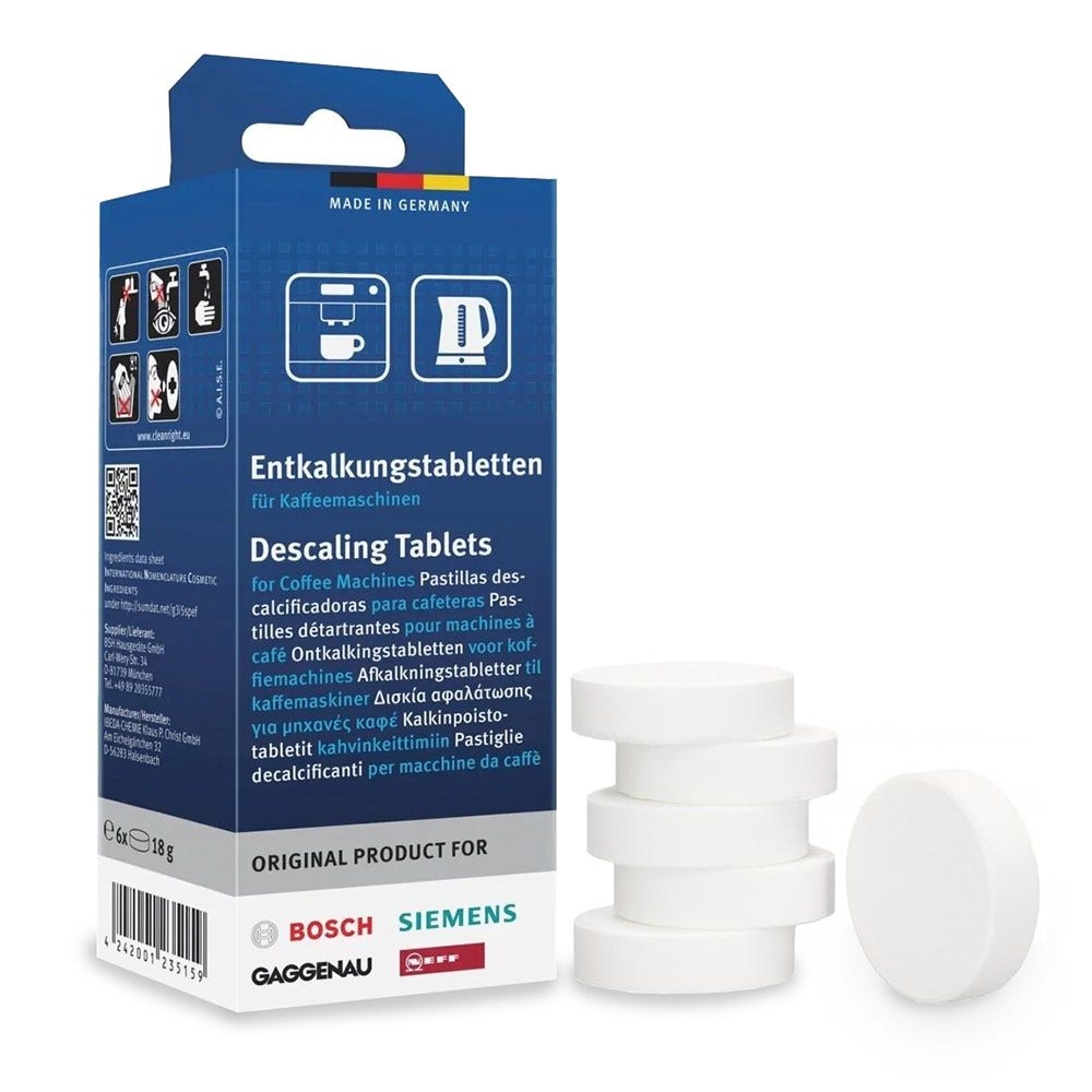 Neff pastiglie per la decalcificazione 311864 / 311556 (6 pz.)