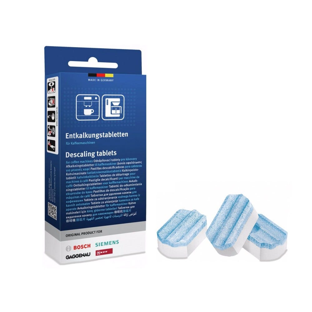 Bosch Kit manutenzione - Serbatoio per acqua + Filtro acqua + Decalcificante 00672049