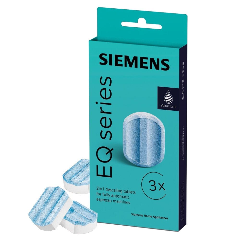 Compresse per Decalcificazione 2-in-1 Siemens EQ. Series 00312094 / TZ80002A / 00576693 (3 pz.)