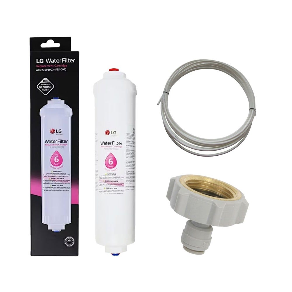Set di filtro acqua frigorifero originale LG 3219JA3001P / AJR73482513