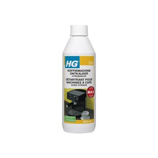 HG Decalcificante per Macchine da Caffè, Formula di Acido Citrico (500ml)
