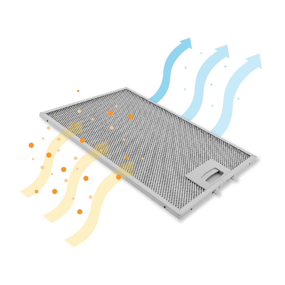 Bosch Filtro metallico antigrasso 320x220mm 362380 / 00362380
