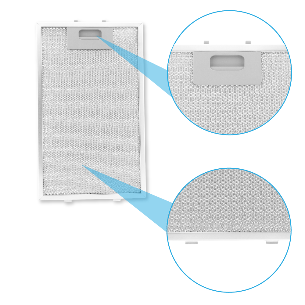 Whirlpool Filtro metallico antigrasso 325x195mm per AKR993... / AKR998...