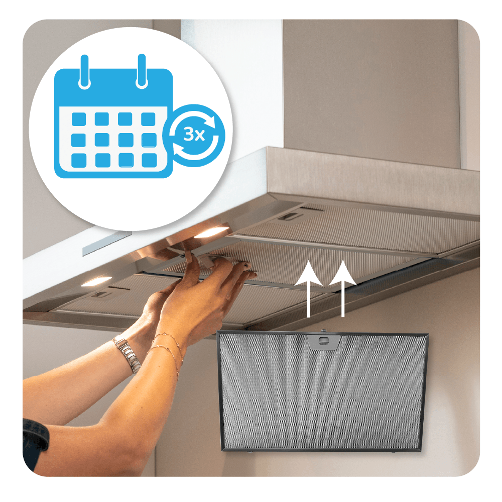 Electrolux Filtro metallico antigrasso 506x300mm 4055135349