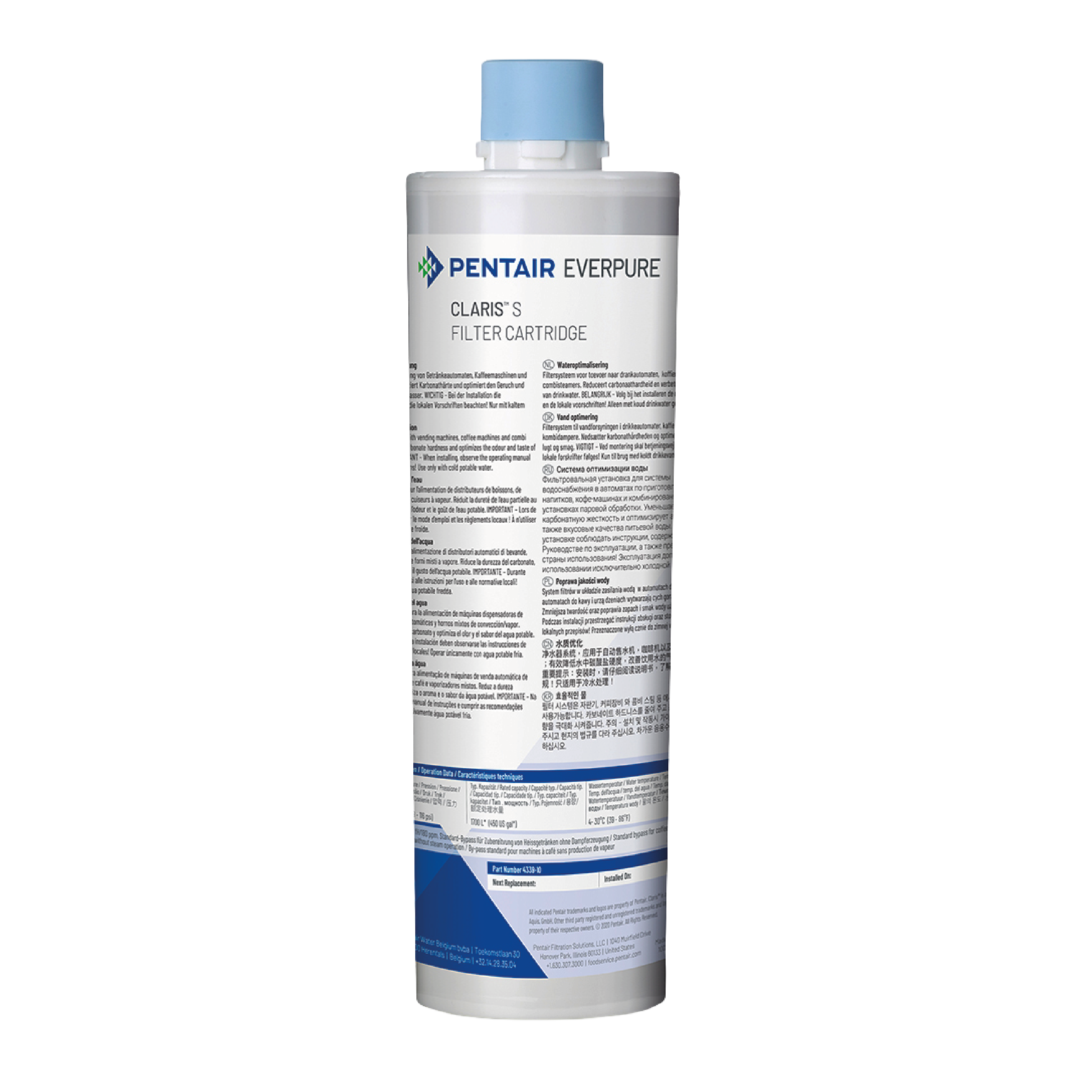 Everpure Cartuccia filtrante Claris S Small / EV4339-10