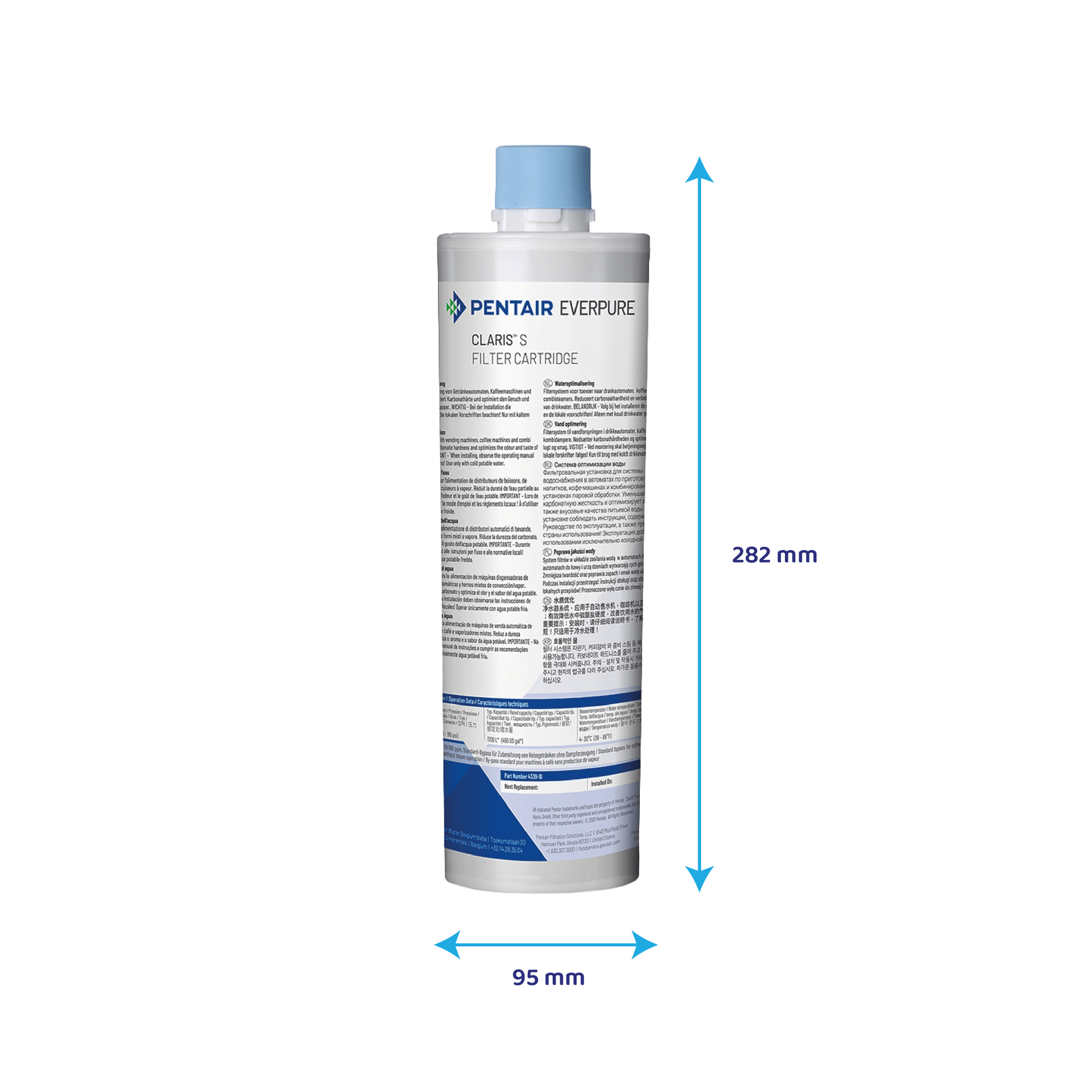 Everpure Cartuccia filtrante Claris S Small / EV4339-10