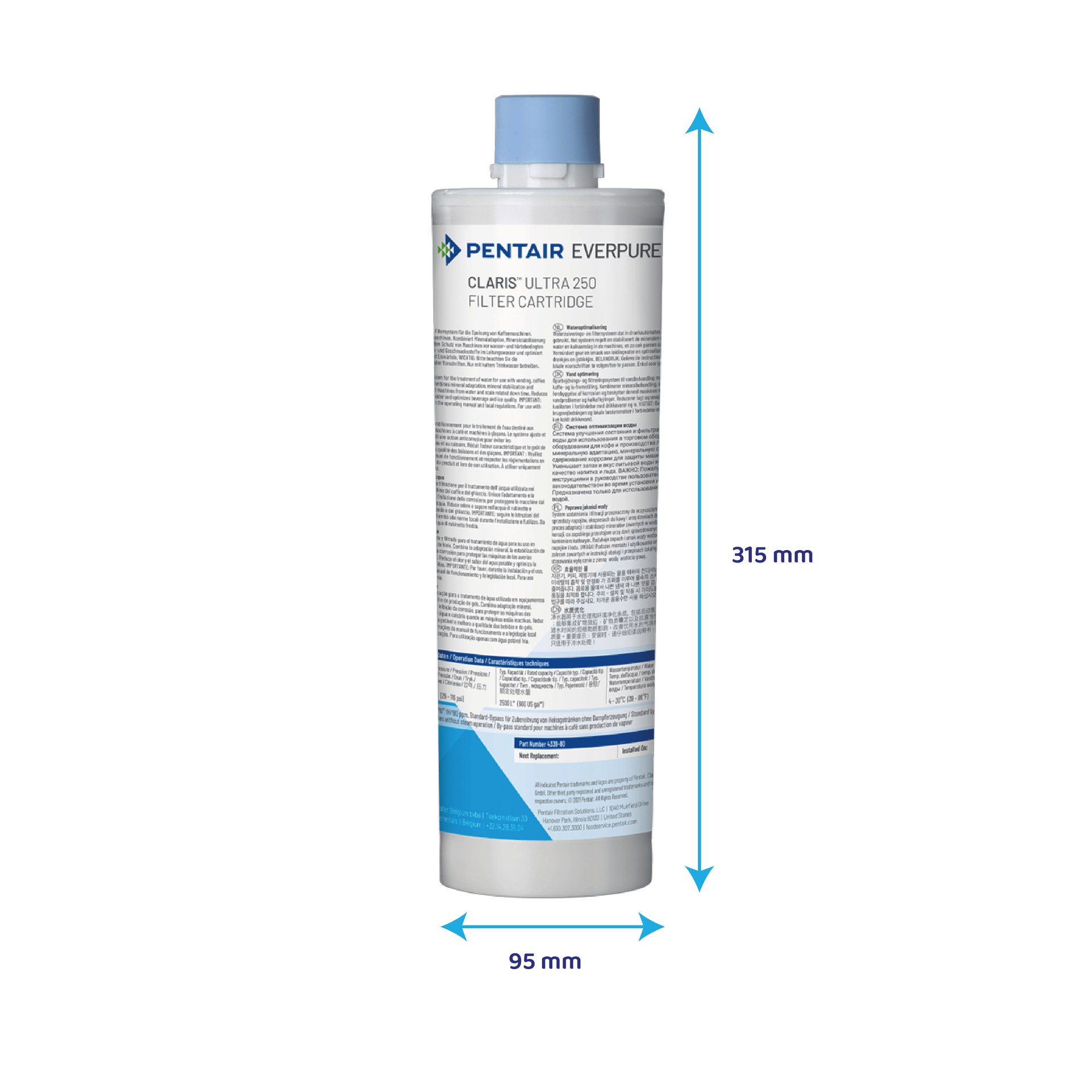 Everpure Cartuccia filtrante Claris Ultra 250 S / EV4339-80