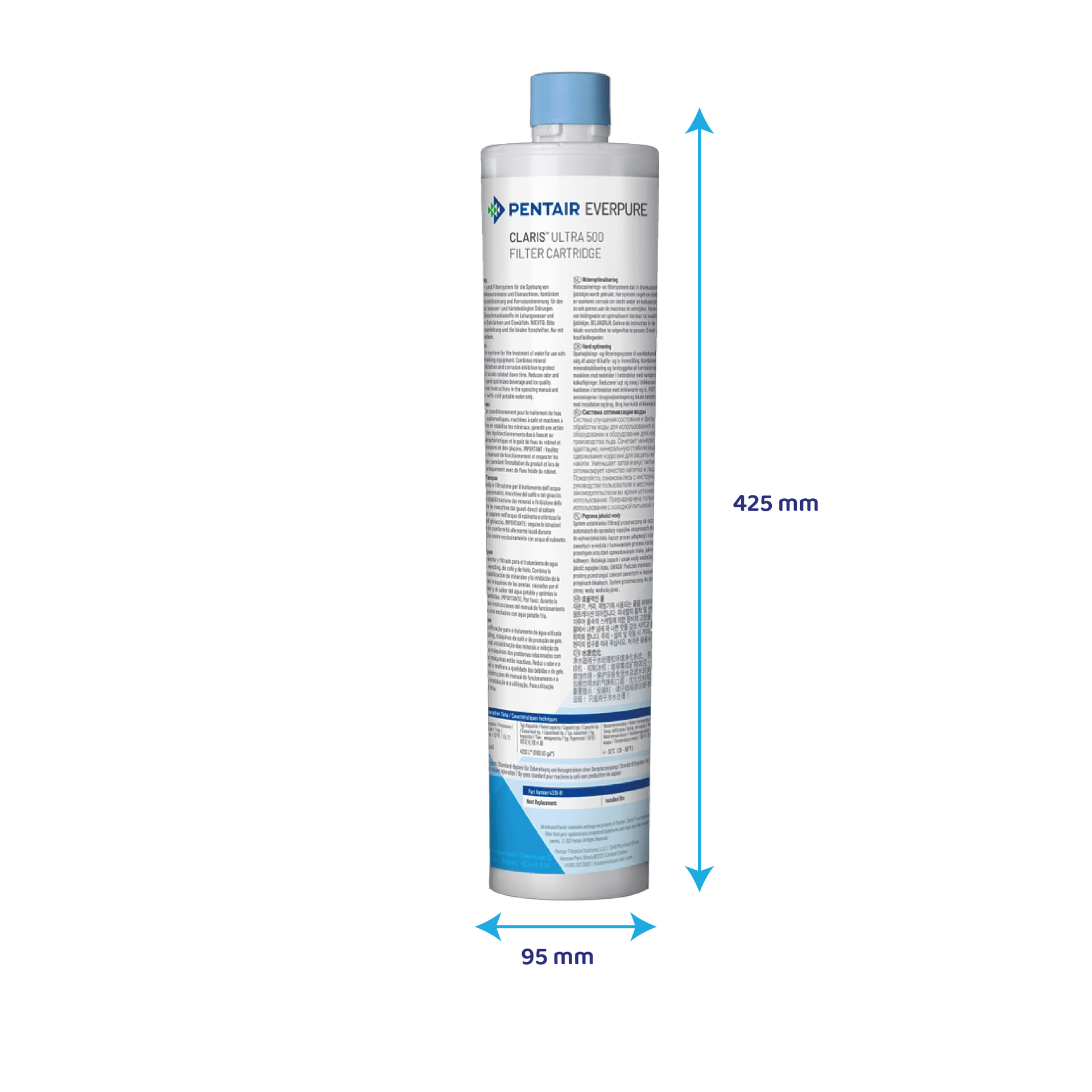 Everpure Cartuccia filtrante Claris Ultra 500 M / EV4339-81