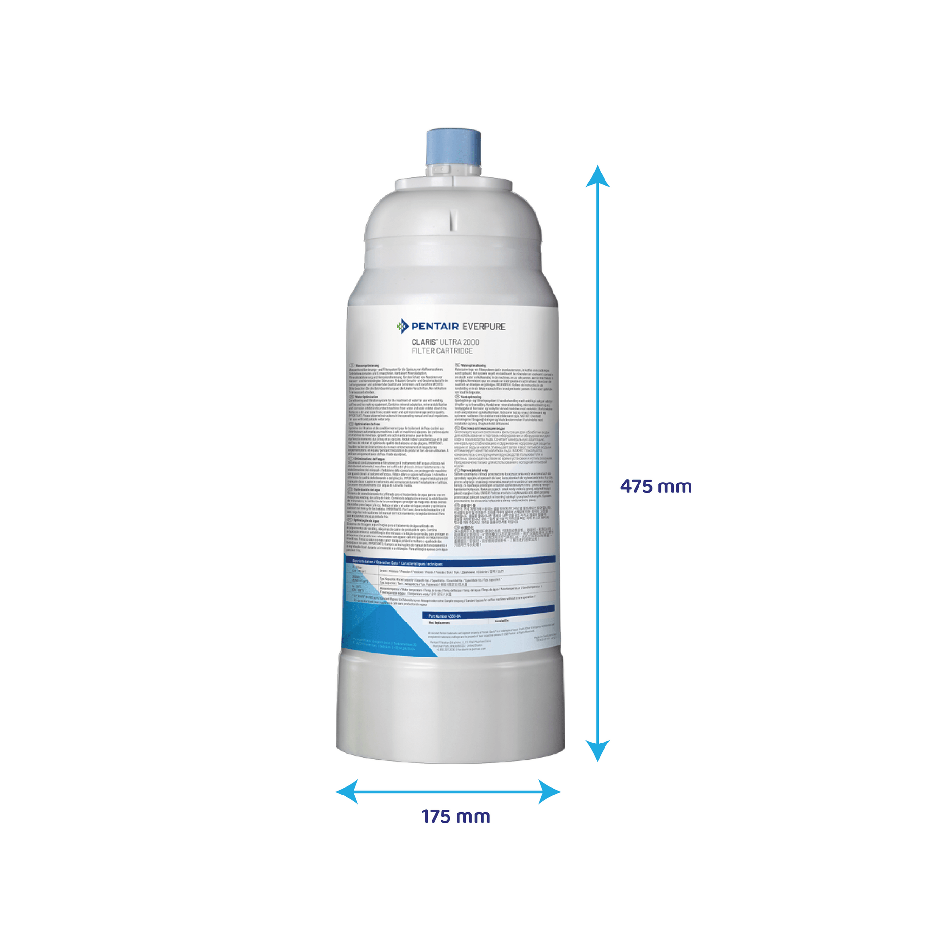 Everpure Cartuccia filtrante Claris Ultra 2000 XXL / EV4339-84