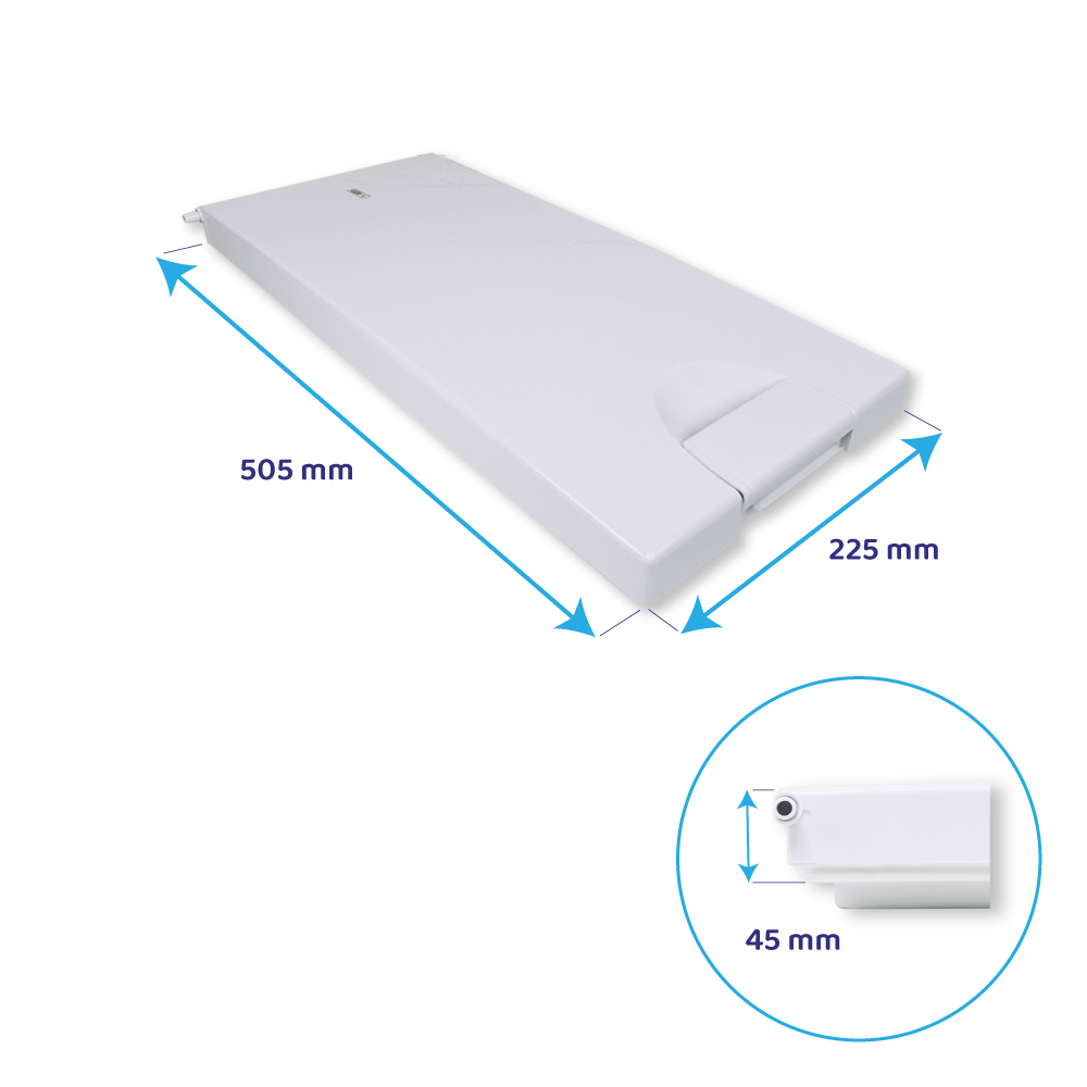 Bauknecht Sportello del congelatore 505x225x45mm