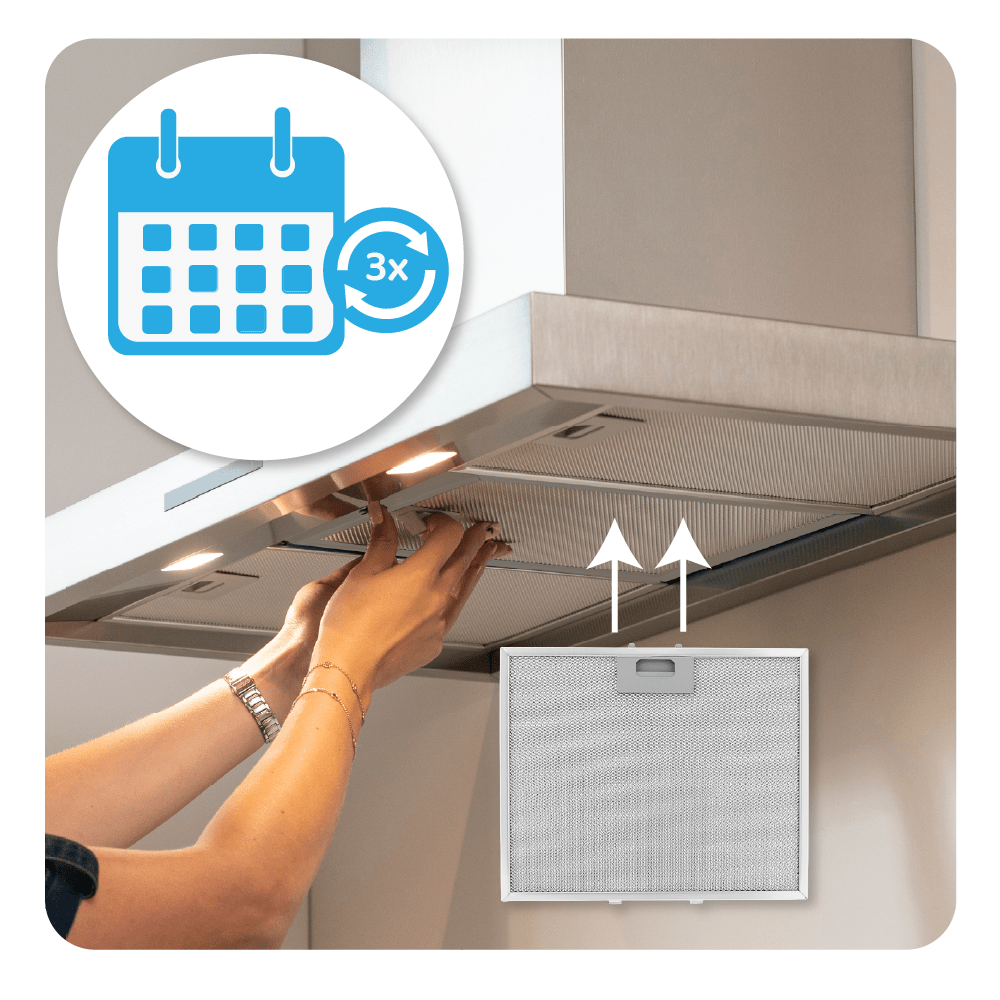Filtro metallico Hotpoint-Ariston 340x278mm 481248028047