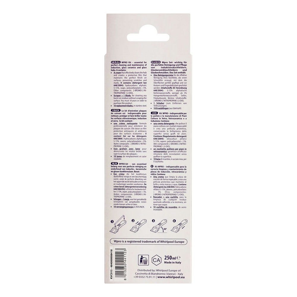 WPRO Kit manutenzione per piano cottura 484000008418