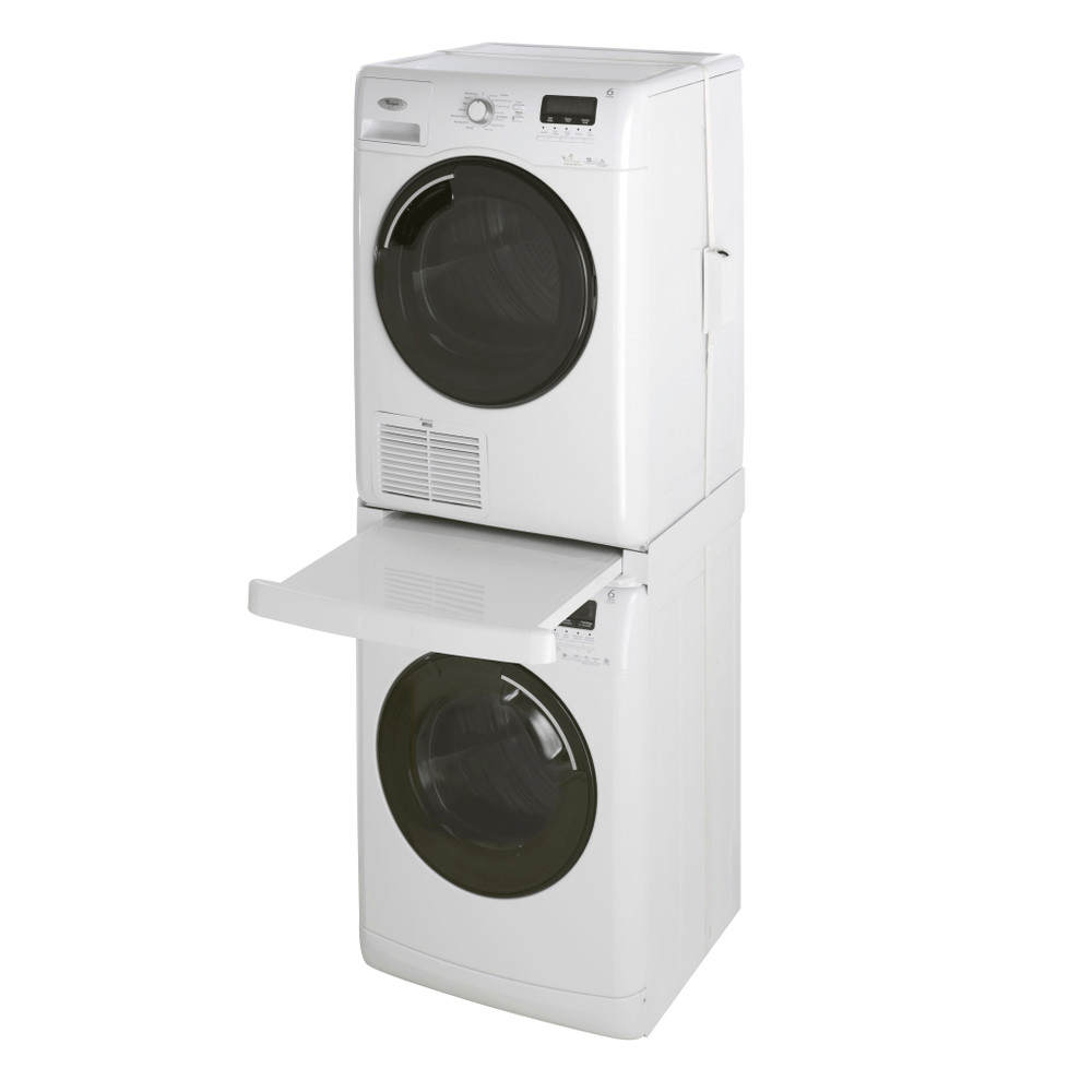 WPRO Kit Sovrapposizione universale con ripiano scorrevole 600x600x130mm SKN101