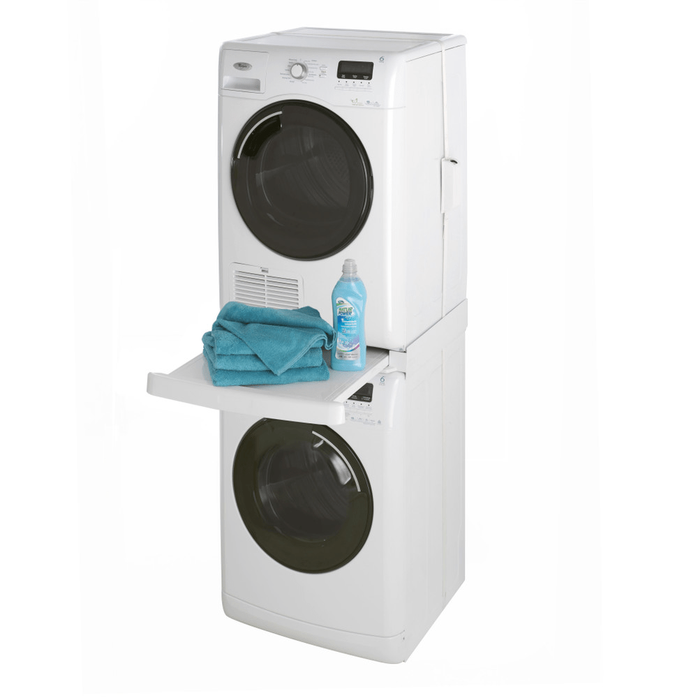 WPRO Kit Sovrapposizione universale con ripiano scorrevole 600x600x130mm SKN101
