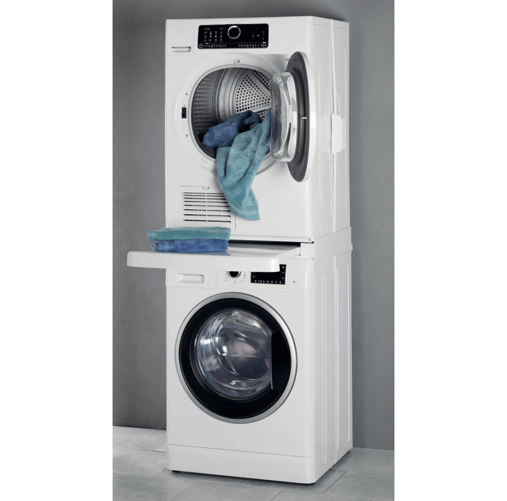 WPRO Kit Sovrapposizione universale con ripiano scorrevole 600x600x130mm SKN101