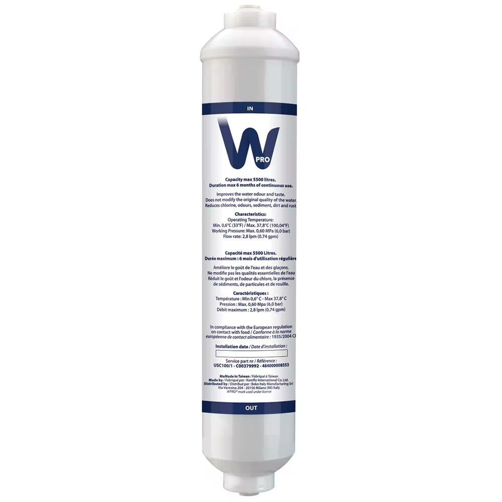 WPRO Filtro acqua frigorifero USC100