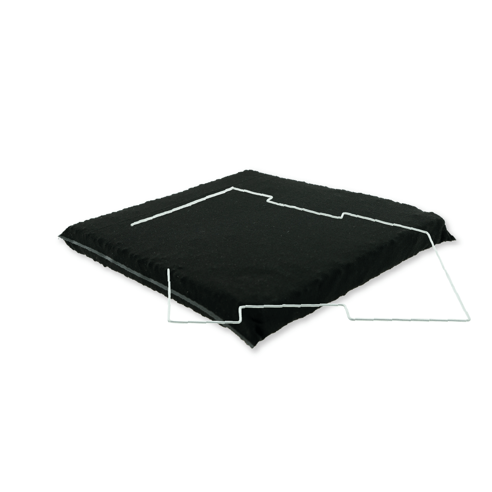 WPRO Filtro a carboni attivi rigenerabile compatibile con Bosch 431706