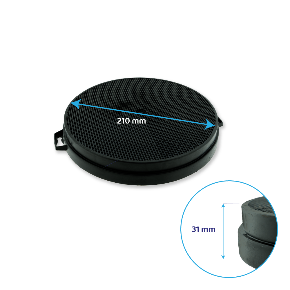 Ignis Filtro a carboni attivi per AKS637IX / AKS705IX / AKS900IX