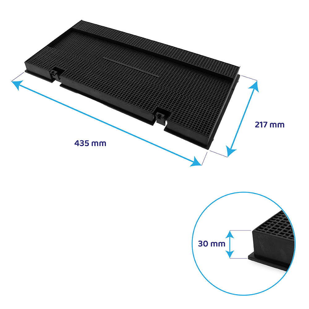 WPRO Filtro a carboni attivi Tipo 150 / CHF150/1