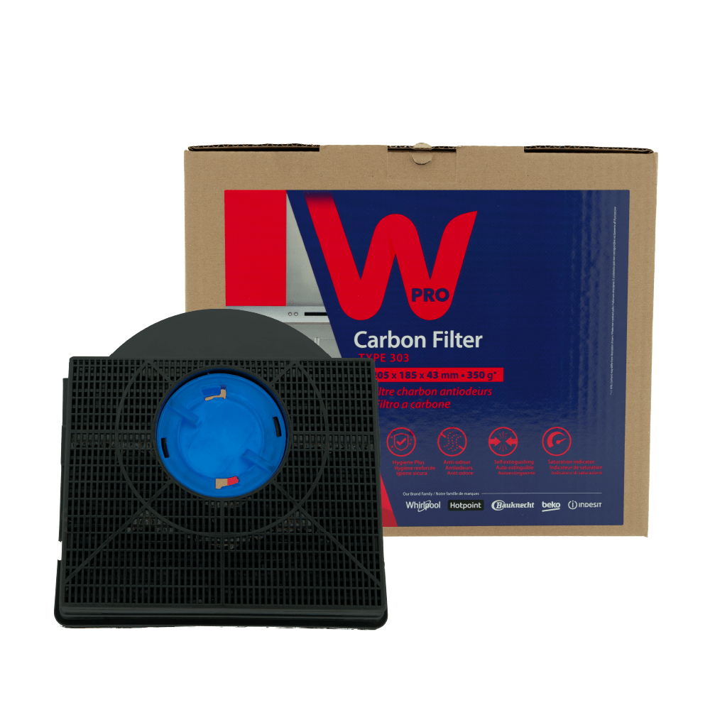 WPRO Filtro a carboni attivi Tipo 303 / CHF303/1 / AMC895
