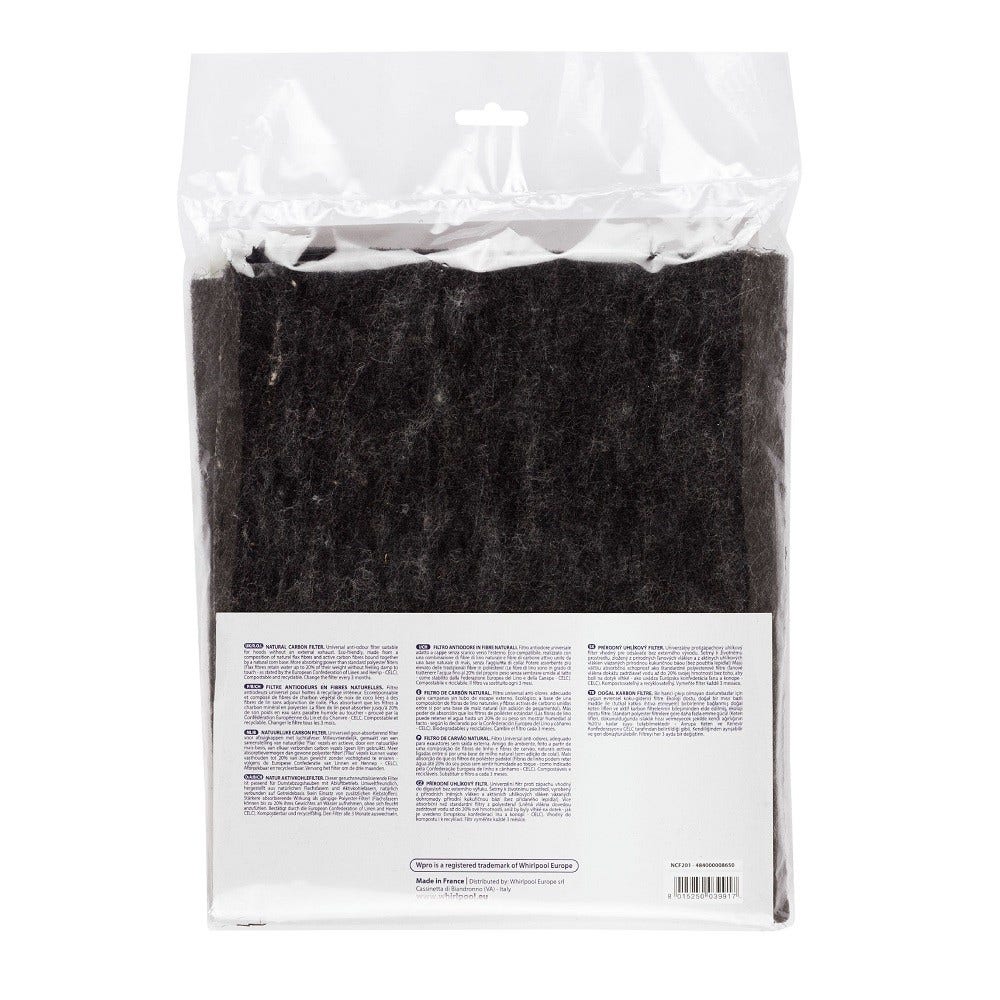 WPRO Filtro a carboni attivi ecologico NCF201 / 484000008650