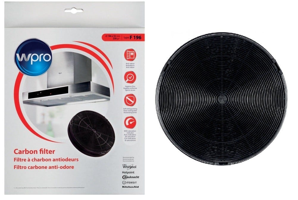Hotpoint-Ariston Filtro a carboni attivi Tipo F196 / FAC529
