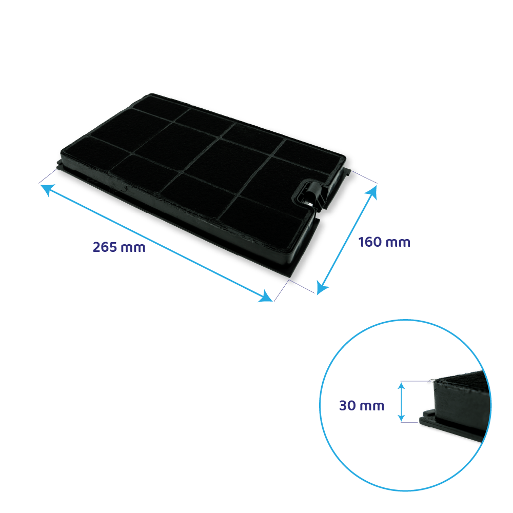Whirlpool Filtro a carboni attivi per AKR907... / AVM950... / AVM955... /